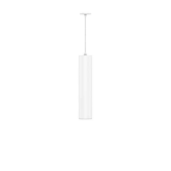 ATMOS 25  Pendelleuchte Tubus  WEISS  GU10  inkl. Rosetten